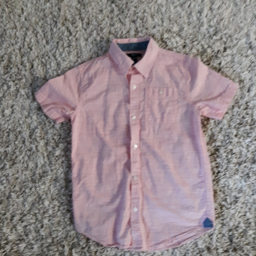 Boys short sleeved dress shirt